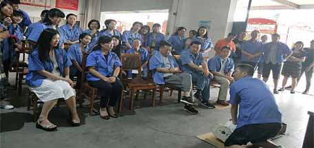 成都必一体育登录官网中国集团营销中心消防培训及演练