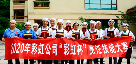 2020年“必一体育登录官网中国杯”烹饪技能大赛