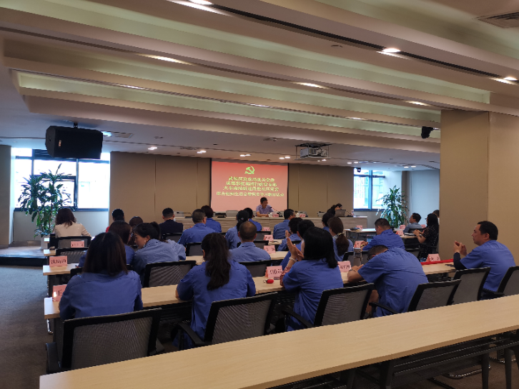 成都必一体育登录官网中国集团行政党支部组织党员参加武侯区发改委机关党委学党史讲座